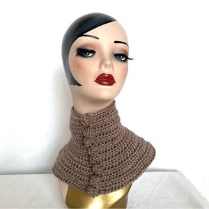 ROMAN KEFLAY Hand- Crocheted, Mini Turtleneck